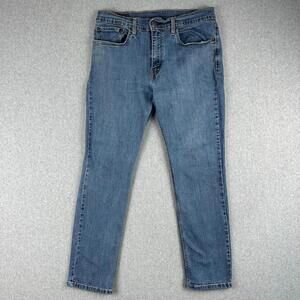 Levi’s 511 Men’s Jeans 34x30 (34x28) Medium‎ Wash Denim Blue Stretch Slim Pants